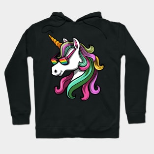 Gay Pride Unicorn Hoodie